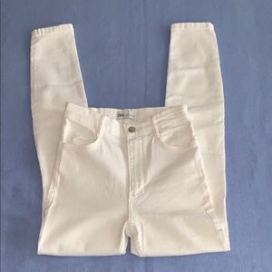Zara Women's Skinny Jeans - White